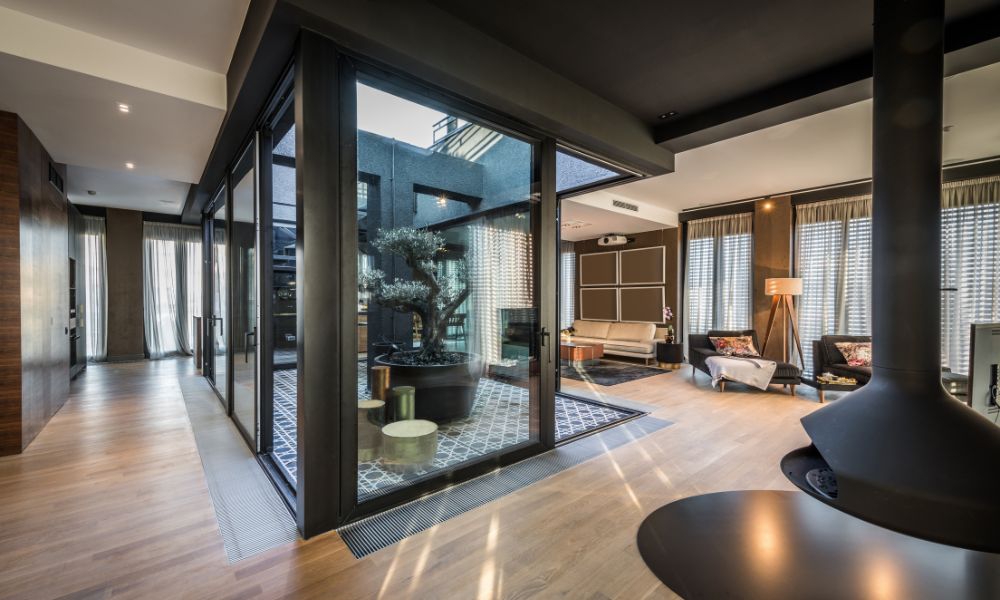intérieur d'un appartement neuf 